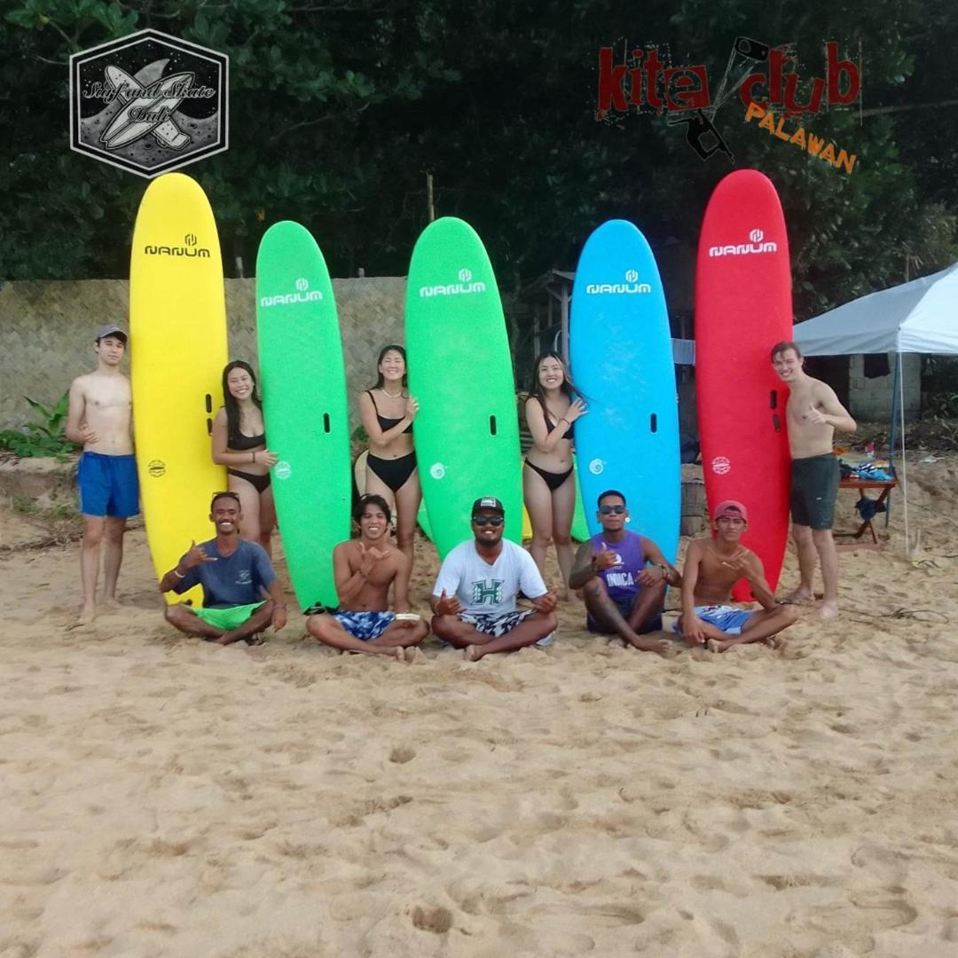 Surf And Skate Duli El Nido By Kiteclub Palawan Hostel Екстериор снимка